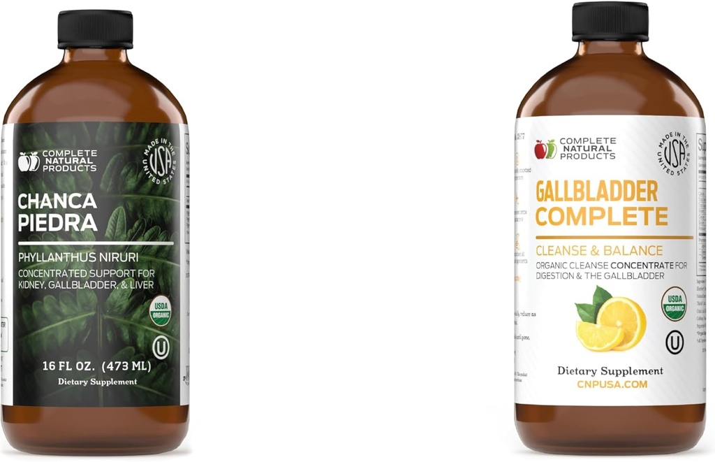完全な自然なプロダクト Chanca Piedra 16oz 及び Gallbladder の完全な 8oz 束