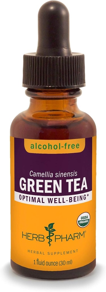 HERB PHARM 緑茶ハーブ グリセライト、2 ポンド (GLGTEA01)、1 小麦粉 Oz (パッケージ 1)