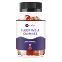 ウェルネスの睡眠の井戸のグミ、メラトニン、自然な睡眠サポート補足、30の計算が付いている余分強さのガミーによるカルム