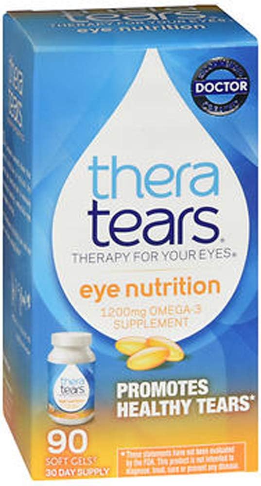 TheraTears 目の栄養 - 90 簡単にカプセルを飲みます, 2 のパック