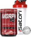 iSatori Morph Xtreme Intense Pre Workout - Bombsicle(20人前) クラシックブレンダーボトル(レッドトップとクリアボトル)