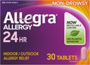 Allegraの大人の24HR非眠気の抗ヒスタミン、30のタブレット、アレルギーの症状救助、180のmg