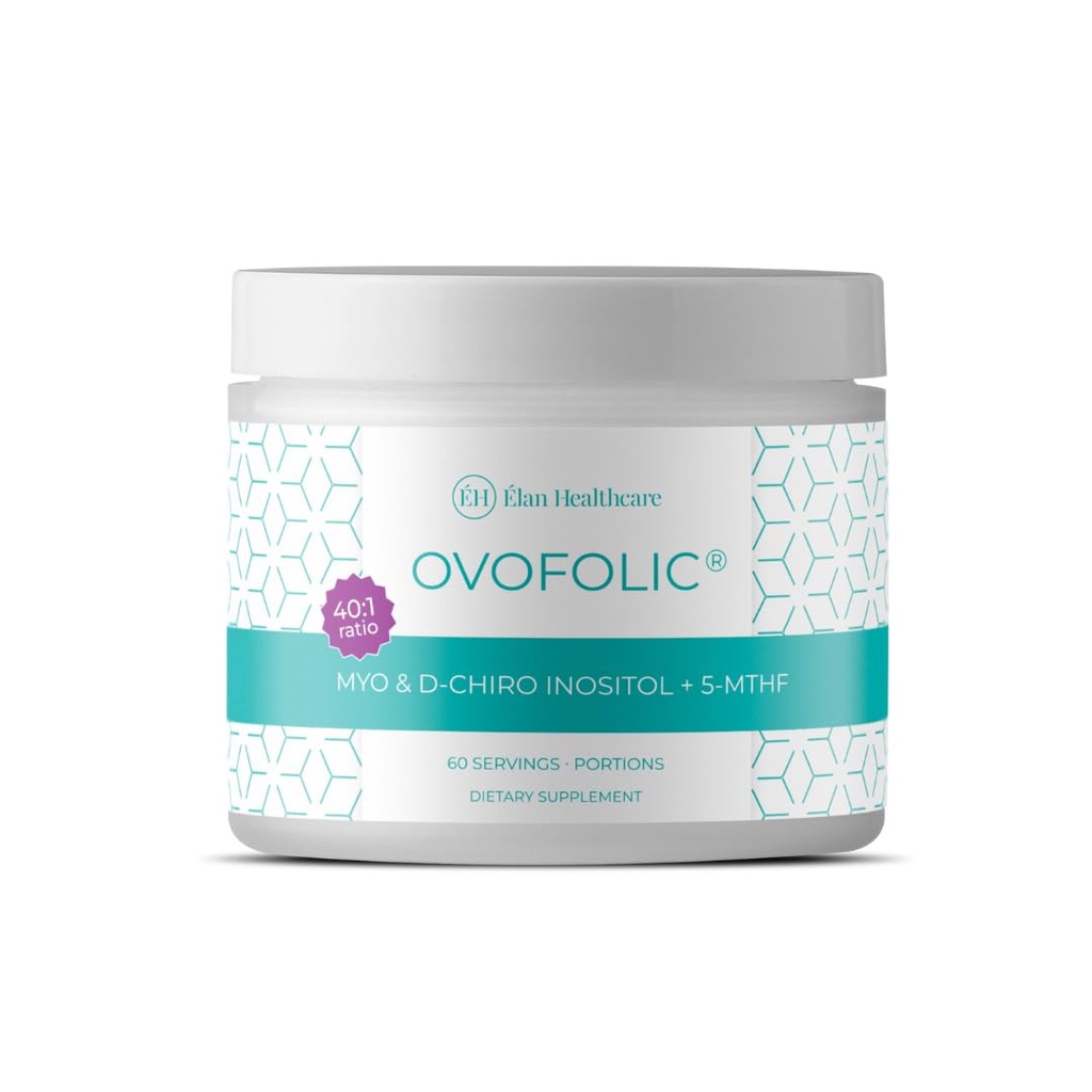 女性のPCOSサプリメント - ブースト豊饒、ホルモンバランス、およびPCOSサポート - Myo-Inositol、D-Chiro Inositol、アクティブフォレート - 高効力PCOSサプリメント(60サービング、129gジャー)