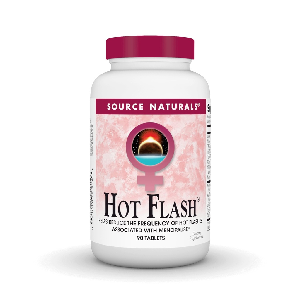 Source Naturalsホットフラッシュ、ホットフラッシュの頻度を削減するのに役立ちます* - 90錠