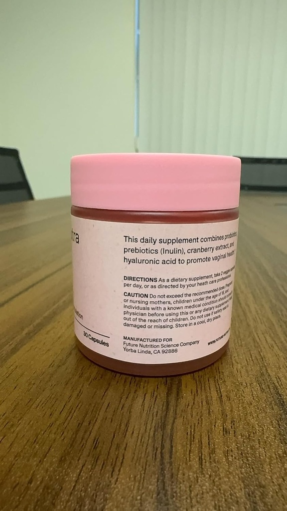 Vaginal Wellness Formulation – 15 Billion CFU, 10 Strains for Vaginal Health, Yeast Balance, pH Support, with Prebiotics, Cranberry, & Hyaluronic Acid
