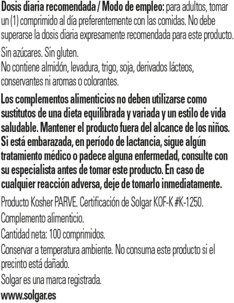 Solgar Vitamin B12 100 mcg - 100 Tablets - Energy Metabolism & Nervous System Support - Non-GMO, Vegan, Gluten & Dairy Free, Kosher, Halal - 100 Servings