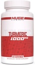 Huge Supplements Turmeric, 1000mg of Pure Turmeric Root Extract per Serving, 95% Curcuminoids, Antioxidant Supplement, Non-GMO, Gluten-Free - 120 Capsules