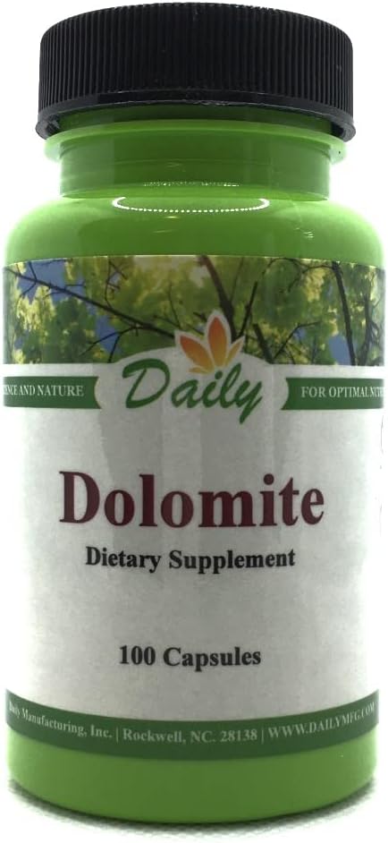 Daily Manufacturing Dolomite 100 Capsules