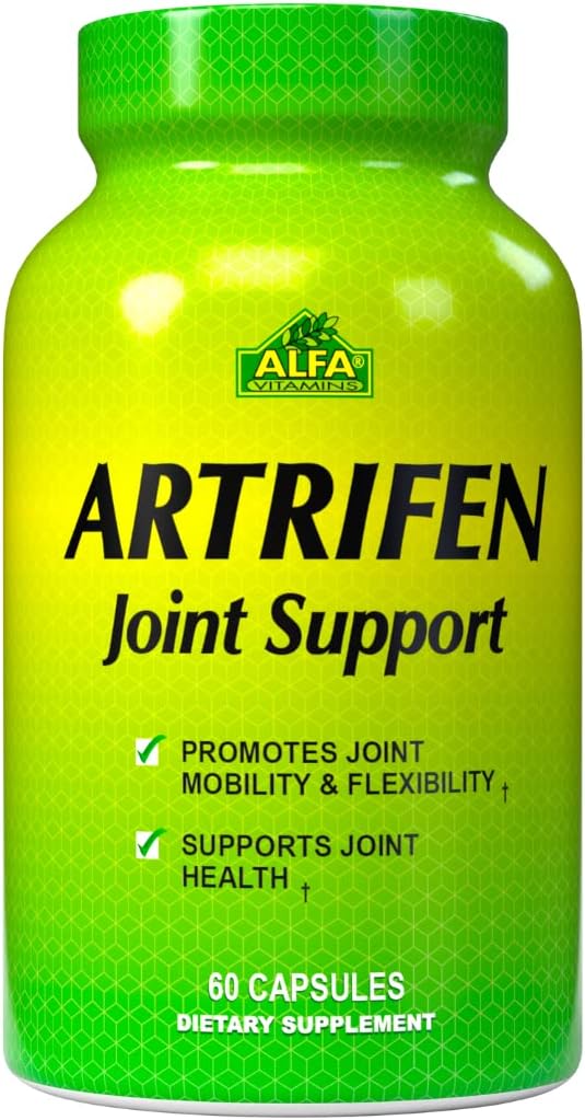 Artrifen 60のカプセル-グルコサミン-コンドロイチン-ボスウェリアのエキス-共同健康-膝の悩み
