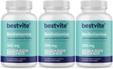 Benfotiamine 300mg (180 のベジタリアンのカプセル) (60x3) 耳障りな - 無二酸化ケイ素 - 完全菜食主義者の非 GMO - グルテンフリー