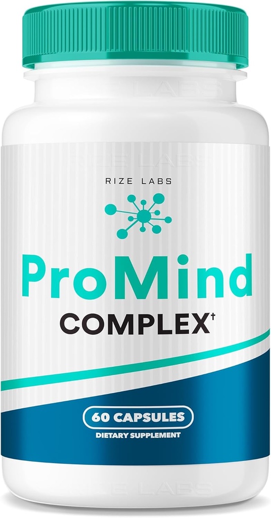 rize labs ProMind Complex Supplement,Organic Memory Supporting Formula to Strengthen The Brain Used to Boost Memory (60 Capsules)