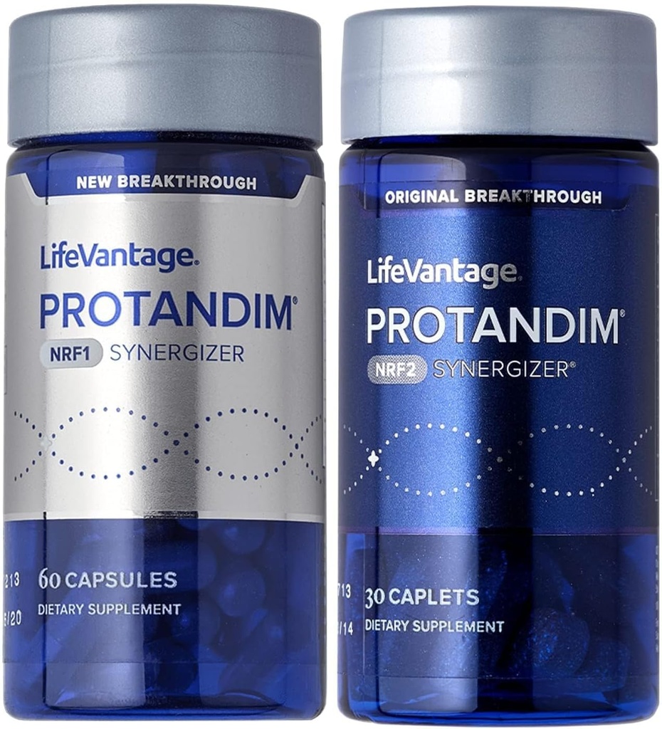 LifeVantage Protandimデュアルシンガー、NRF1(60キャップ)+ Nrf2(30キャップ)アクティベータ、健康な老化、抗酸化、細胞エネルギーブースト、心臓の健康、アシュワガンダ、ターメリック、CoQ10