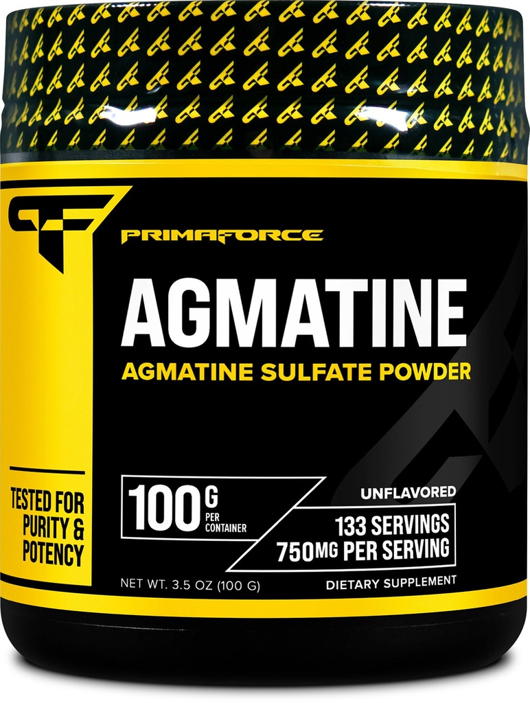 Primaforce Agmatineの硫酸塩の粉の補足、100グラム–Nitric酸化物の生産/性能を高めることを促進します