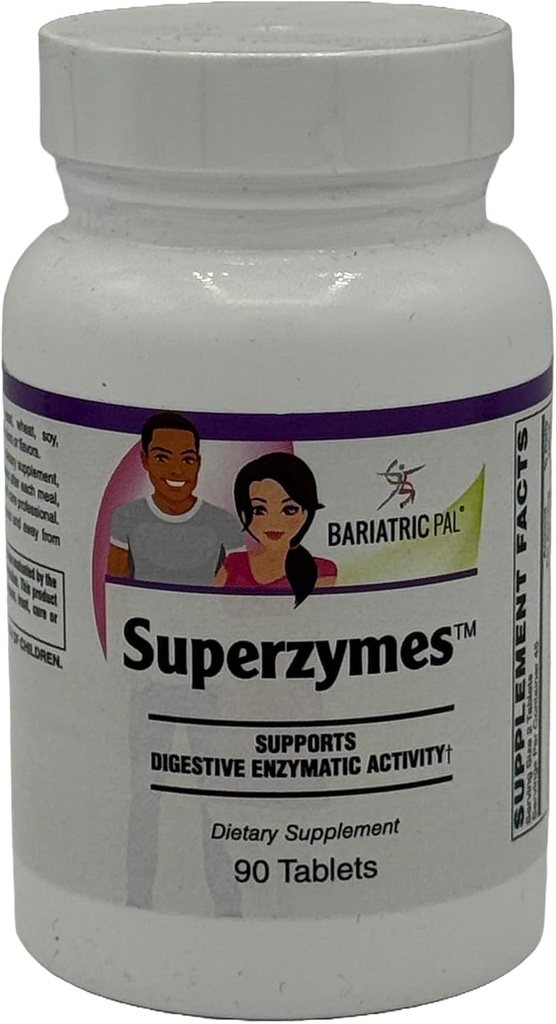 BariatricPalのSuperzymesの消化管の援助のタブレット(90の計算)