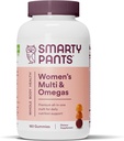 SmartyPantsの女性のMultivitaminのグミ:オメガ3の魚油(EPA/DHA)、Methylfolate、CoQ10、ビタミンD3、C、ビタミンB12、B6、A、K及び亜鉛、イノシトール、グルテンフリー、180の計算(30日の供給)