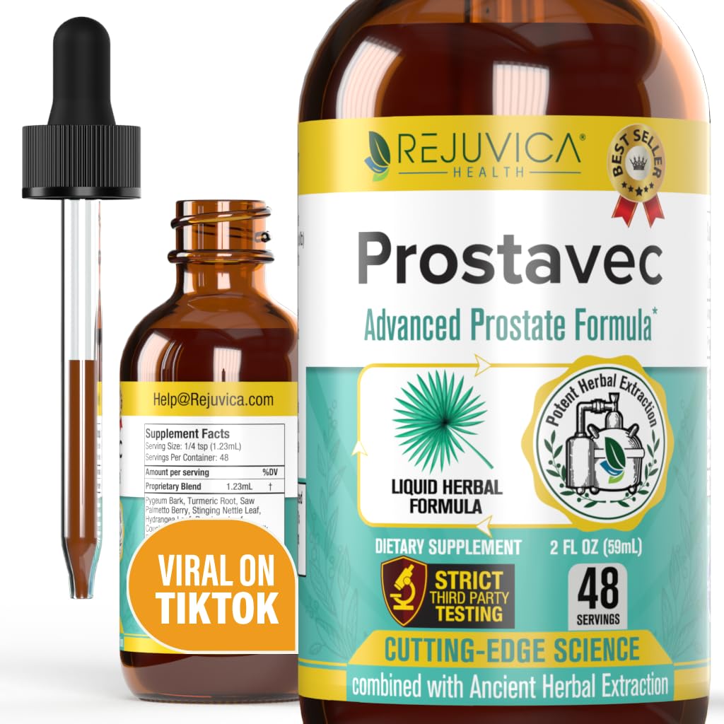 Prostavecの高度の前立腺サポート補足-Pygeumのより速い吸収のための液体の方式は、Palettoを見ましたり、Nettle +のターメリック及びDiana - 完全菜食主義者、非GMO - 2のflのozをスティングします