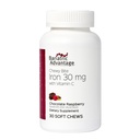 Bariatric利点の鉄のChewyのビト チョコレート ラズベリーのトリュフ(30のmgの鉄、60のmgのビタミンC) 30の計算