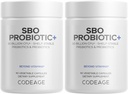 Codeage SBO Probiotics、サービングごとの50億のCFUs、多緊張の土壌基づいたOrganizmsのブレンドおよび有機発酵の植物のブレンド、棚安定した- 2のパック