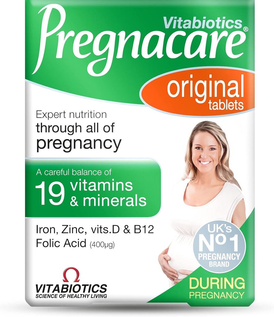 Vitabiotics - Pregnacare - Original - 30 Tablets