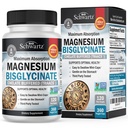 マグネシウムのBisglycinateのChelatedの補足-筋肉、骨及び接合箇所サポート、非Laxative、十分に緩衝される、非GMOの最高のBioavailability - 360のカプセルのための高い吸収のマグネシウムの補足
