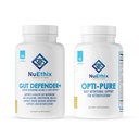 NuEthixの公式化およびMicrobiomeのバランスの補足は最適の束、30のサービングおよびGut Defender+の90のサービングを束ねます