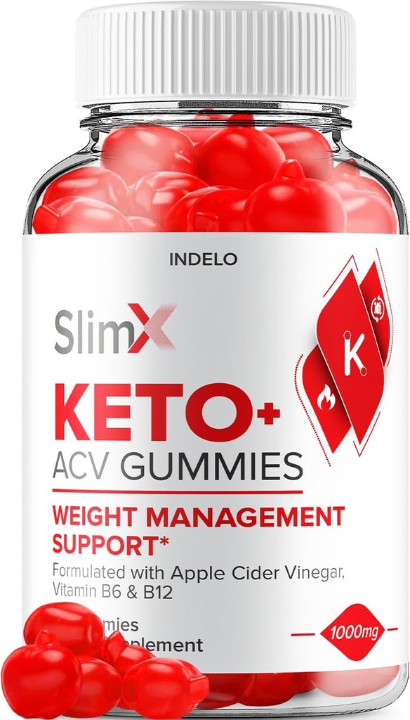 SlimX Keto ACVグミー - アドバンストフォーミュラスリムXケトプラスACVグミーApple Cider Vinegar SlimX ACVグミーサプリメントのレビュー男性女性(60グミー)