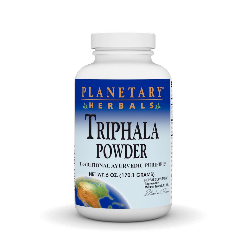 惑星の草の Triphala内部洗剤の粉、6つのOunce