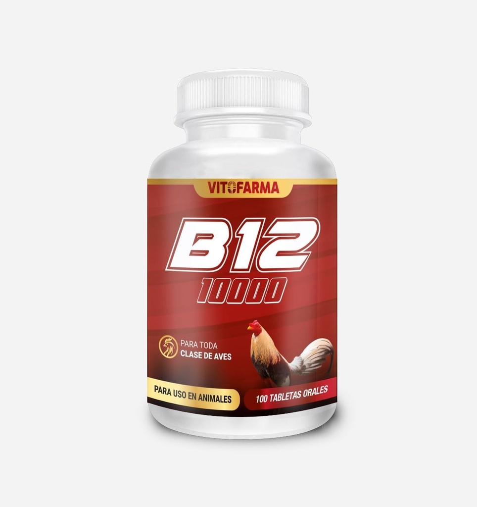 ブースター、鶏肉、家禽のビタミンの自然なプロダクトのためのB-12 10000 - Roostersのための100のタブレットの健康サポート