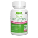 イゲンヌス基質ビタミンB12コンプレックス1000mcg、メチル化されたメチルコバラミン、Adenosylcobalamin及びhydroxocobalamin、高い吸収及びきれい、180のサービング、砂糖なし及びビーガン