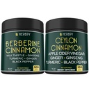 バンドル7in1 Berberine HCl 97%サプリメント&6in1プレミアムセイロンシナモンサプリメント