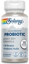 SOLARAY Mycrobiome Probiotic 大人 50 Plusフォーミュラ, 女性と男性のためのプロバイオティクス, 健康的な消化, 代謝, エネルギー, コロンと尿路サポート, 30 Billion CFU, 30 サービング, 30 VegCaps