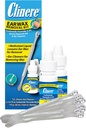 Clinere Earwax Removal Kit, Safely and Gently Clean Ear Wax, Itch Relief, Works Instantly .5oz Carbamide Peroxide, 2 x .5 Fl Oz with 12 Sticks