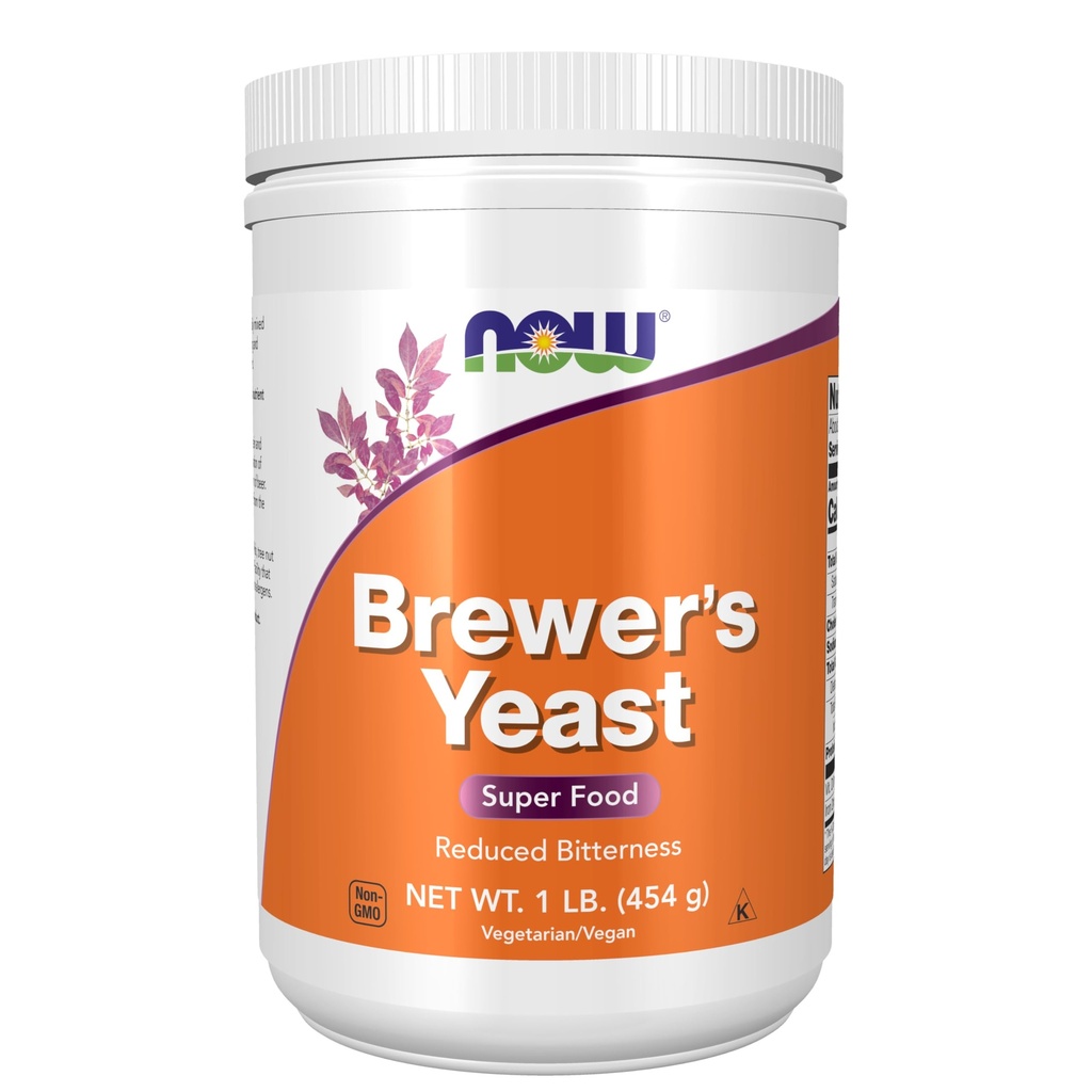 NOW Foodsは、自然に発生するタンパク質とB-Vitamins、1-PoundのBrewerのイーストパウダーを補います