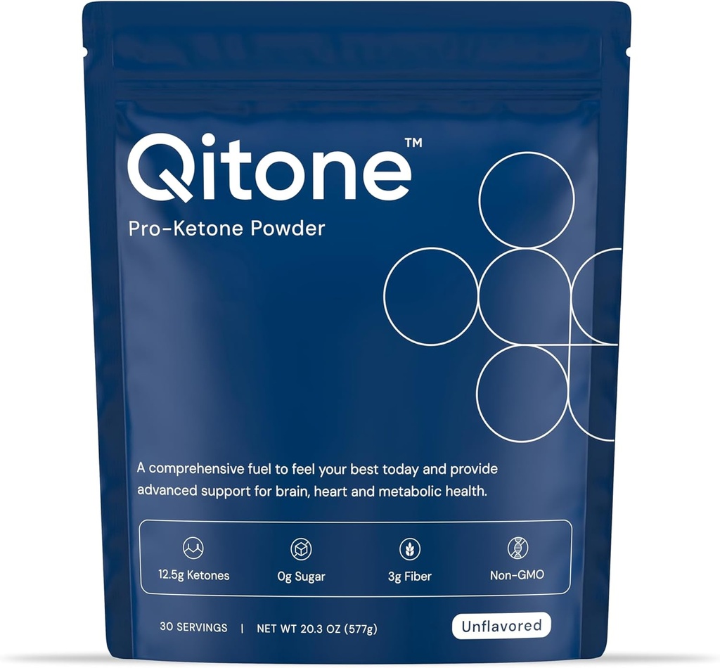 Pro Ketone Powder, Rapid Ketones for IQ Boost & Reducing Brain Fog, Keto Support, Post Workout Recovery, 0 Sugar, 0 Sodium, Unflavored, 30 SVG