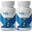 PhenAprin XRの最高の強さの食欲の抑制剤の食事療法の丸薬 - 2パック、Metabolism Boostingの女性の減量および人、120の青/白のカプセル