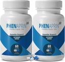 PhenAprin XRの最高の強さの食欲の抑制剤の食事療法の丸薬 - 2パック、Metabolism Boostingの女性の減量および人、120の青/白のカプセル