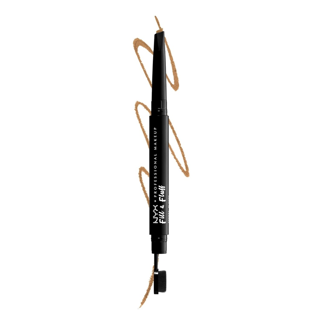 NYX PROFESSIONAL MAKEUPフィル&フラフ眉毛ポマドペンシル、ブロンド