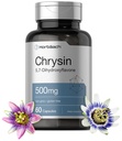 ホアハチクリジンサプリメント | 500mg | 60カプセル | パッションフラワーエキス | ノンGMO、グルテンフリーサプリメント