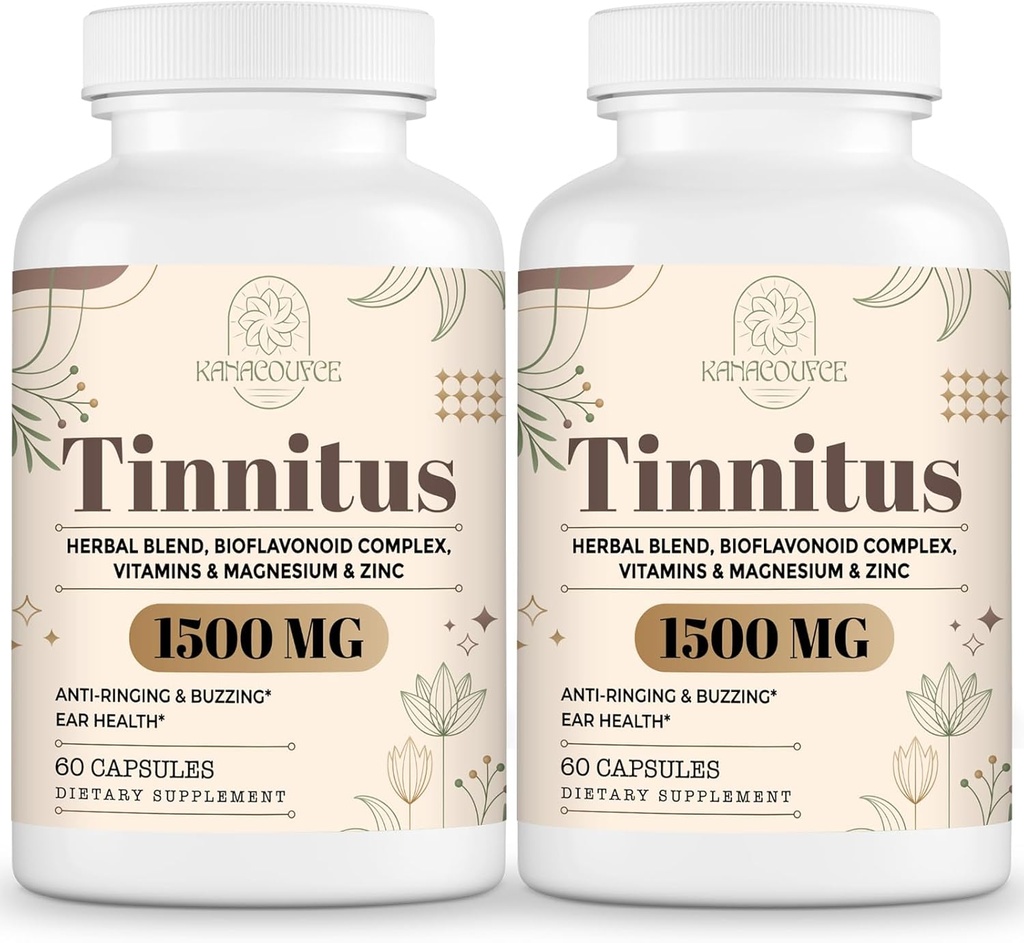 Tinnitus Supplement 1500 MG, 120 Couts