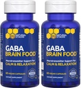 GABAの頭脳の食糧- L-Citrulline及びブドウの種のエキスが付いているGABAの補足-サポート カルム及び弛緩-夜間睡眠援助-GammaのAminobutyricの酸- 120 L-Citrullineのカプセルの生産を支えて下さい
