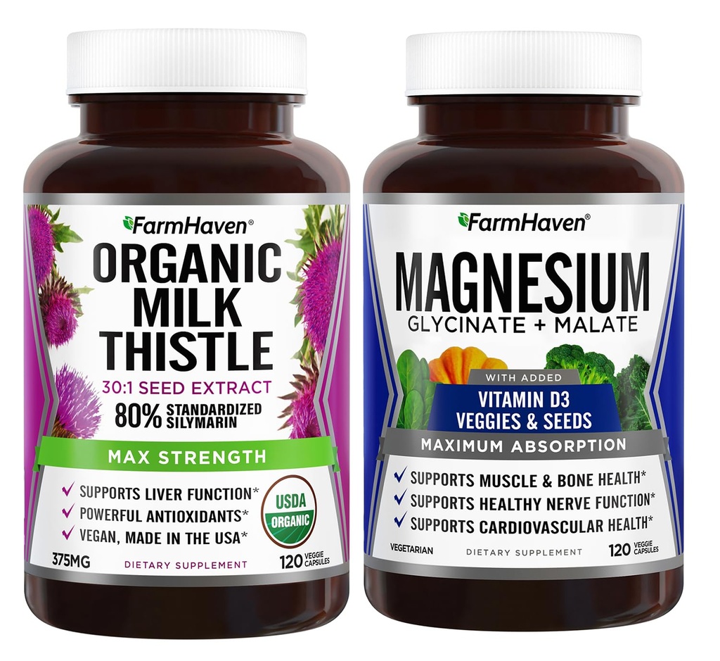 FarmHavenミルクのこのカプセル及びマグネシウムのGlycinate及びMalateの複雑なw/Vitamin D3