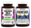 FarmHavenミルクのこのカプセル及びマグネシウムのGlycinate及びMalateの複雑なw/Vitamin D3