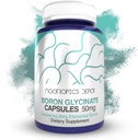 Nootropics Depot Boron グリセインカプセル | 50mg | 6mg Elemental Boron | テストステロン、炎症、免疫、認知サポート | 120 カウント