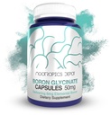 Nootropics Depot Boron グリセインカプセル | 50mg | 6mg Elemental Boron | テストステロン、炎症、免疫、認知サポート | 120 カウント