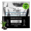 オルロDHA - ビーガンDHAサプリメント(EPA&DHA) - Omega 3フィッシュオイル&キルオルタナティブ - 植物ベースのオメガ-3藻油 - 脳&ハートサポート(60ミニバープレスソフトゲル)