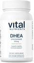 ヴィタル栄養素 DHEA 50mg | ヴィーガンマイクロナイズドDHEAサプリメント for Women & Men|サポートホルモンバランス | ヘルシーな砂糖・ミネラルの代謝 | グルテン、酪農場、大豆フリー | 60カプセル