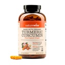 NatureWise Curcuminのターメリック2250mg - 95%のクルクミノids及び高度の吸収のためのBioPerineの黒のペッパーのエキス-毎日の接合箇所および免疫の健康サポート-ビーガン、非GMO、360の計算[120日の供給]