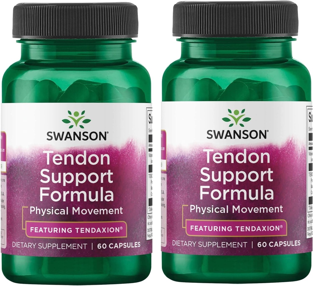 Swanson Ultra Tendon Support Formula - Featuring Tendaxion 60 Caps 2 Pack