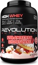 Revolution Nutrition, High Whey, Protein Powder 2LB, Whey Isolate, Gluten Free, Lean Muscle Mass for Men & Women, 25g of Protein Per Scoop, 908 g, 24 Servings (Strawberry Shortcake, 2 Pound)