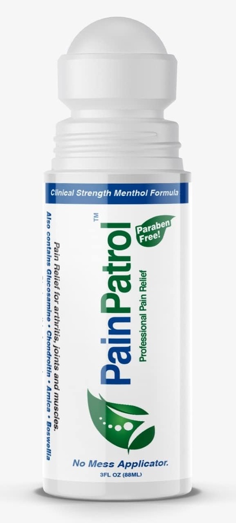PainPatrol、痛みの軽減のゲル、冷却のゲルw 8.5%のメンソール、筋肉痛、接合箇所及び背部苦痛、Topicalの鎮痛剤、速い行為、長続きがする痛みのRelieverのクリーム(3つのOZ)のための3つのozロールオン